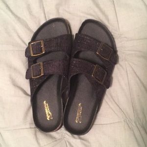 Arizona Slip on Sparkly Sandal